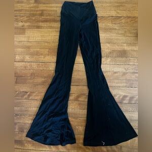 Black Aerie Flared Pants